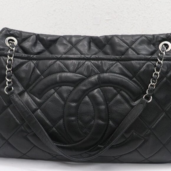 Chanel Caviar Leather Timeless Shopper Tote Purse 16748429 - Picture 6 of 14